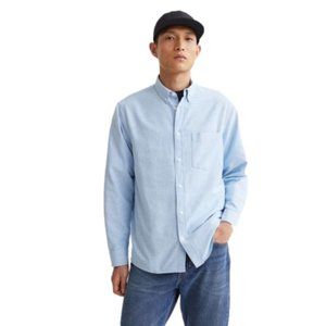 ROWM Men's Casual Oxford Button Up | LT